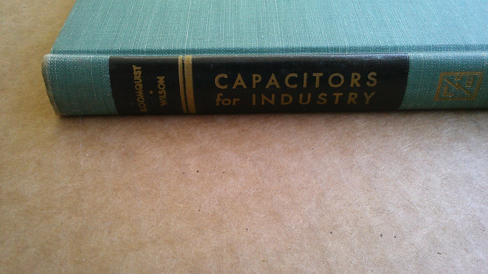 1950 GE Capacitors for Industry Book by Bloomquist General Electric
