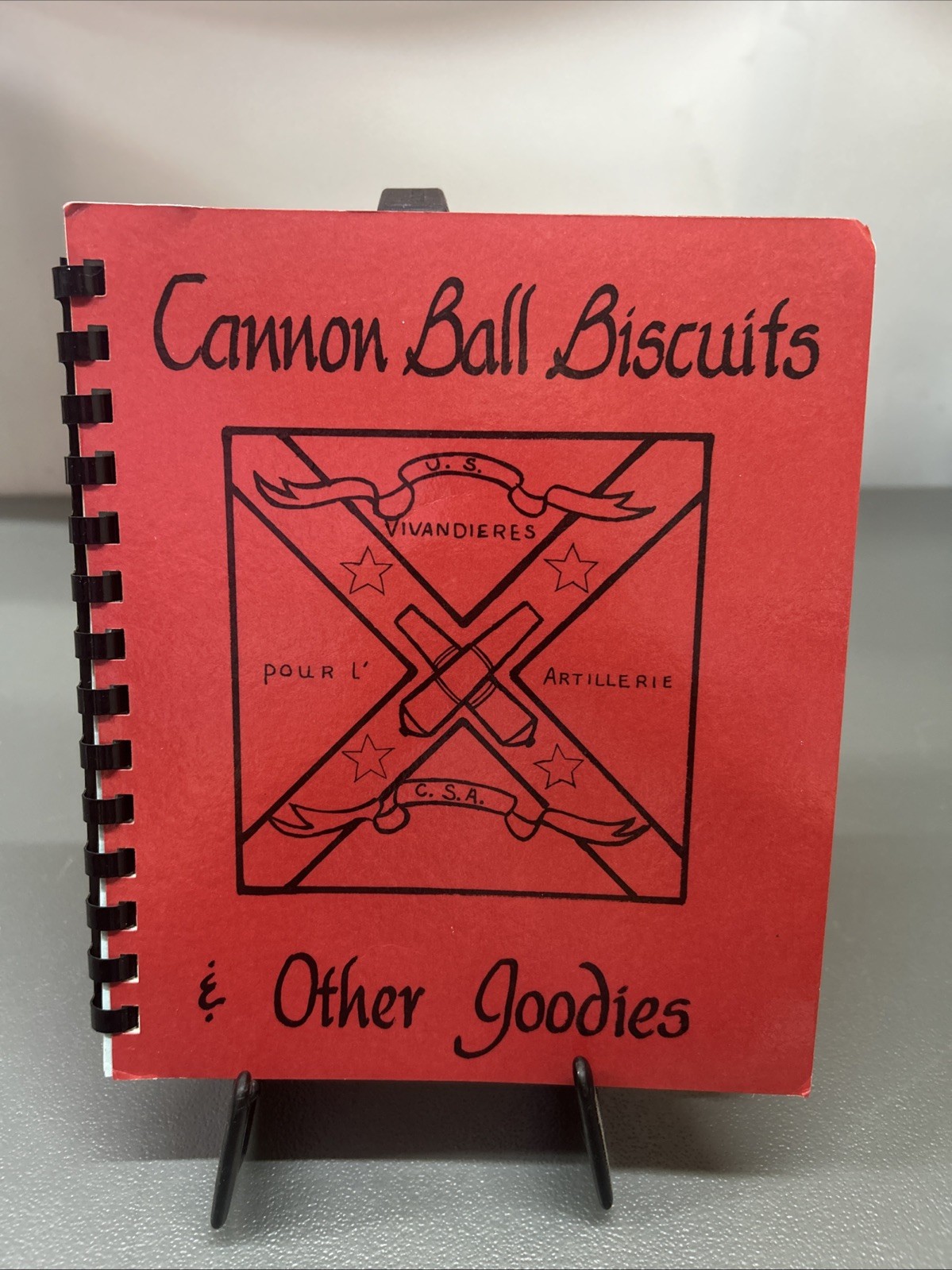 Vintage Cannon Ball Biscuits & Other Goodies Cookbook Vivandieres Paperback