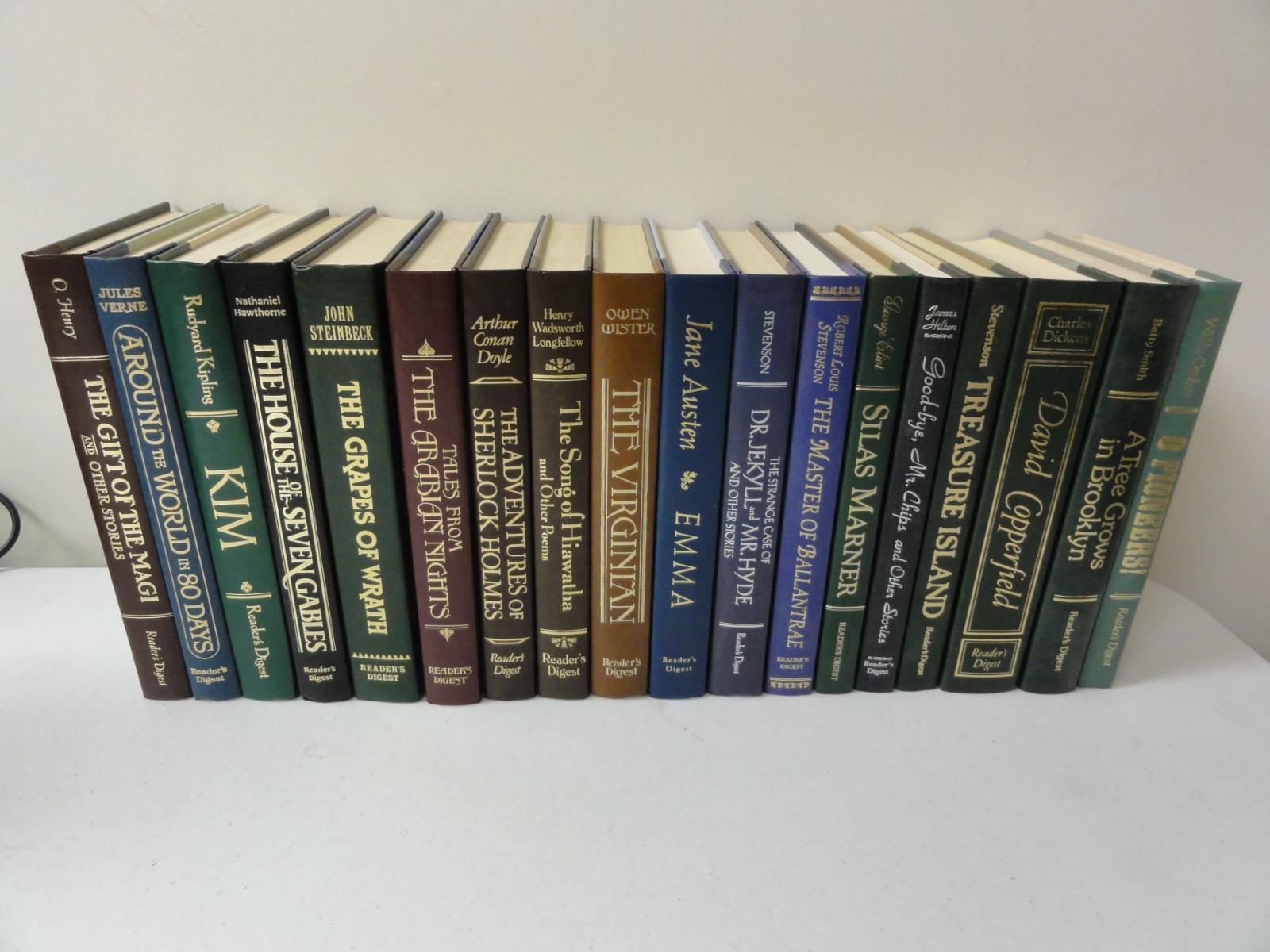 Reader’s Digest The World’s Best Reading HC Set of 18 See description for titles