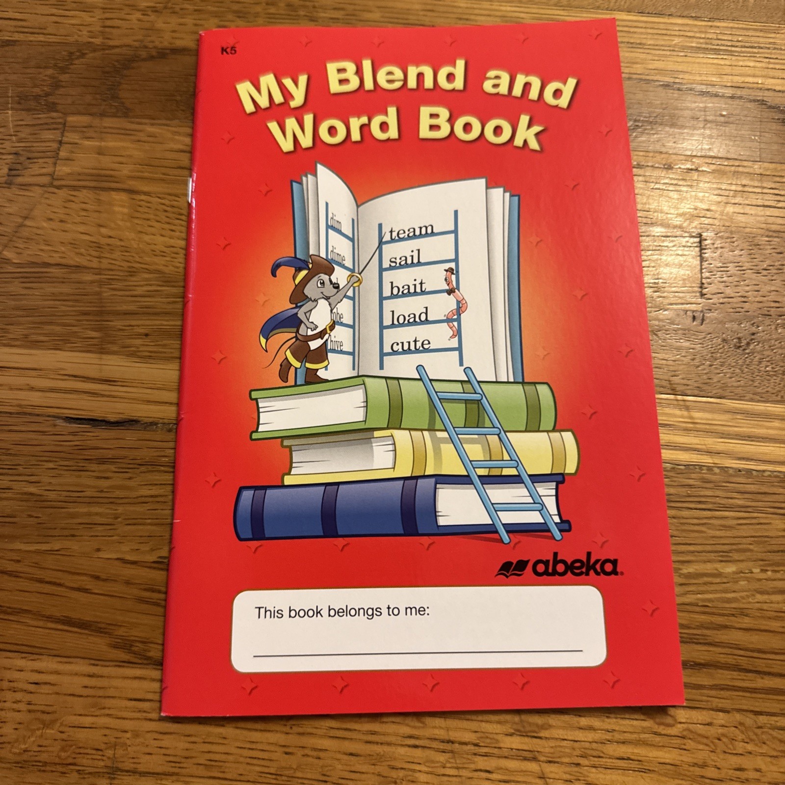Abeka My Blend And Word Book Phonics, Reading Very Good Condition