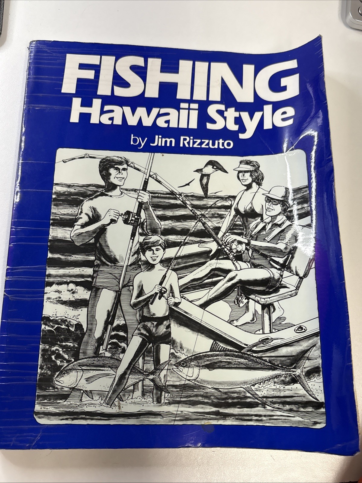 Fishing Hawaii Style Volume 1 by Jim Rizzuto ~ 1983 ~ READ DESCRIPTION