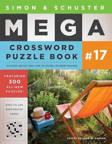 Simon & Schuster Mega Crossword – Paperback, by Samson John M. – Very Good o