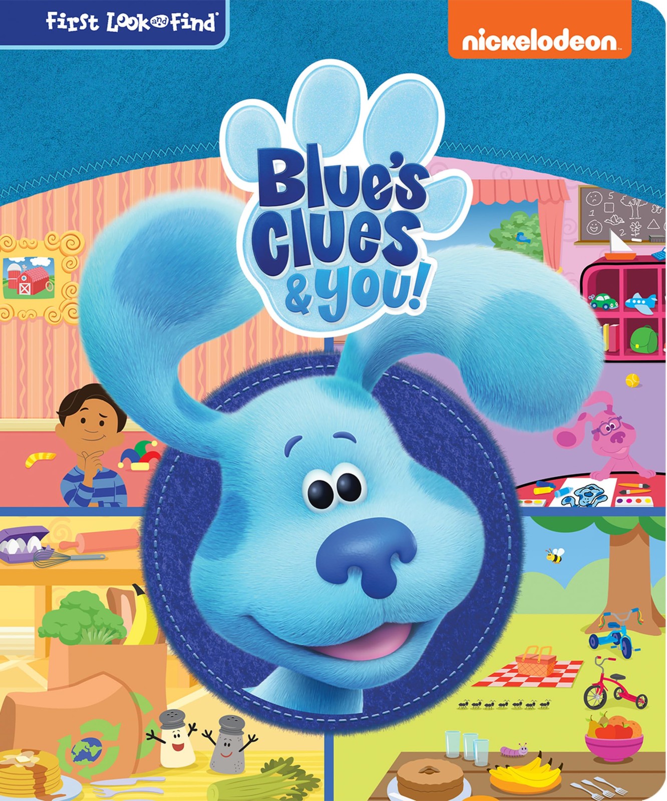Nickelodeon Blue’s Clues & You! – First Look and Find Activity Book – PI Kid…