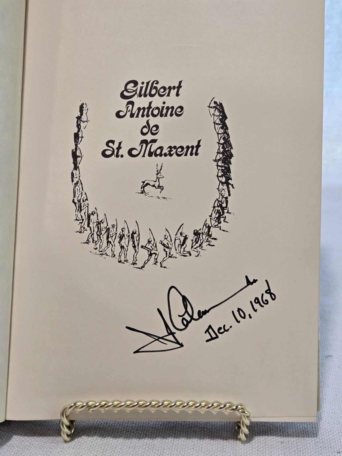New Orleans History Bundle: Accidental City Signed + Gilbert de St. Maxent 1968