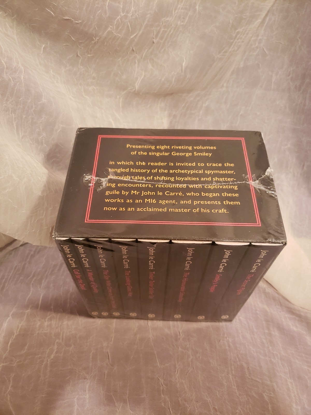THE SMILEY COLLECTION BOXSET BY JOHN LE CARRE: SEE DESCRIPTION
