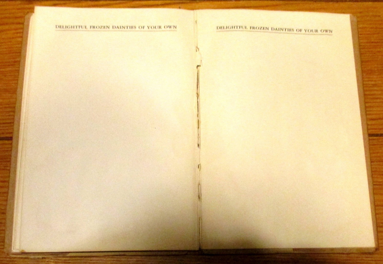 1928 Frigidiare Recipes Hardcover Book 77 Pages Frigidaire Corporation W/Covers