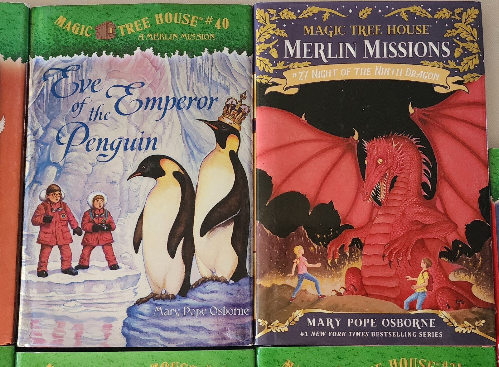 14 MAGIC TREE HOUSE chapter Books Dragon Ghosts Magicians Osborne HARDCOVERS C8