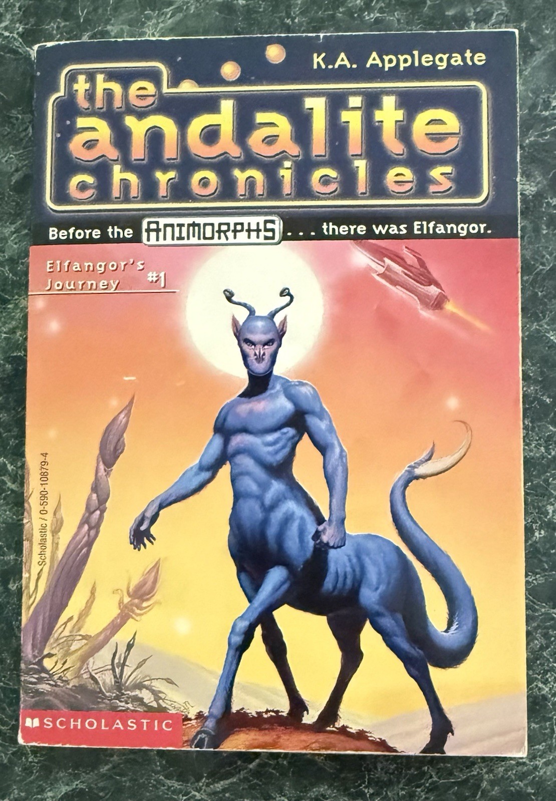 The Andalite Chronicles Elfangor’s Journey #1 by K. A. Applegate