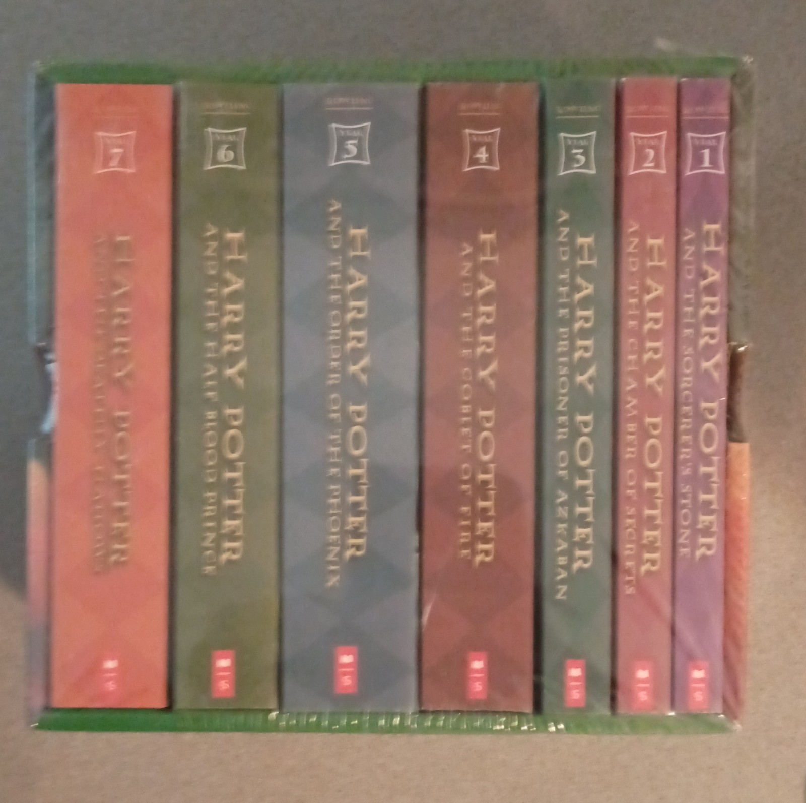 Harry Potter Paperback Boxset #1-6 by J.K. Rowling, Scholastic, English