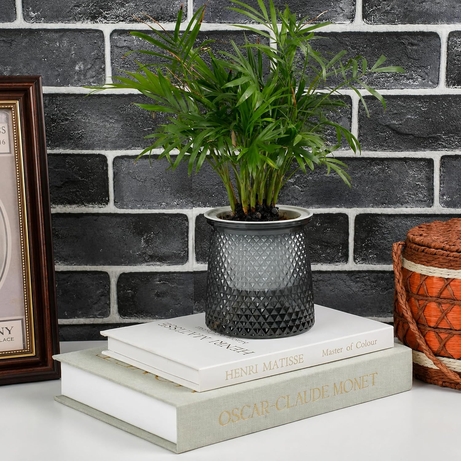 Decorative Books for Home Decor,Set of 3 Aesthetic Faux Books with Storage Box,L