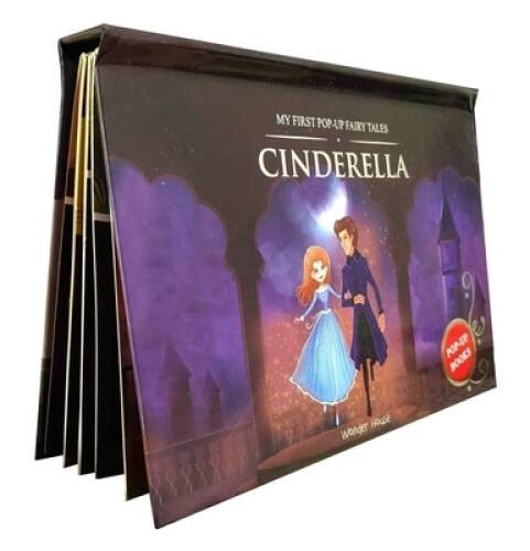 My First Pop Up Fairy Tales – Cinderella : Pop up Books for children – GOOD