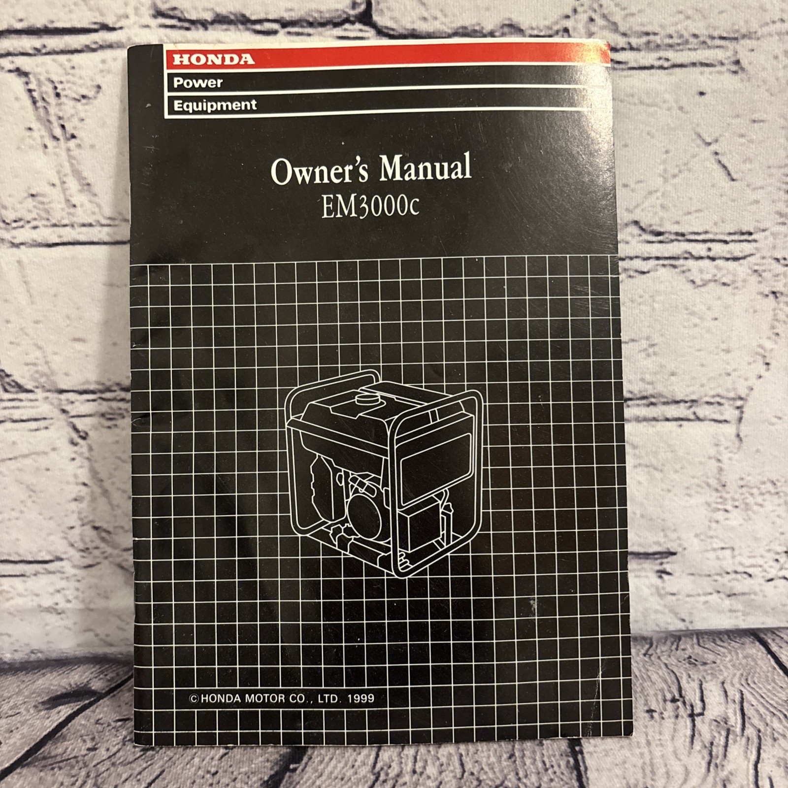 VINTAGE OEM HONDA EM3000C GENERATOR OWNERS MANUAL 1999
