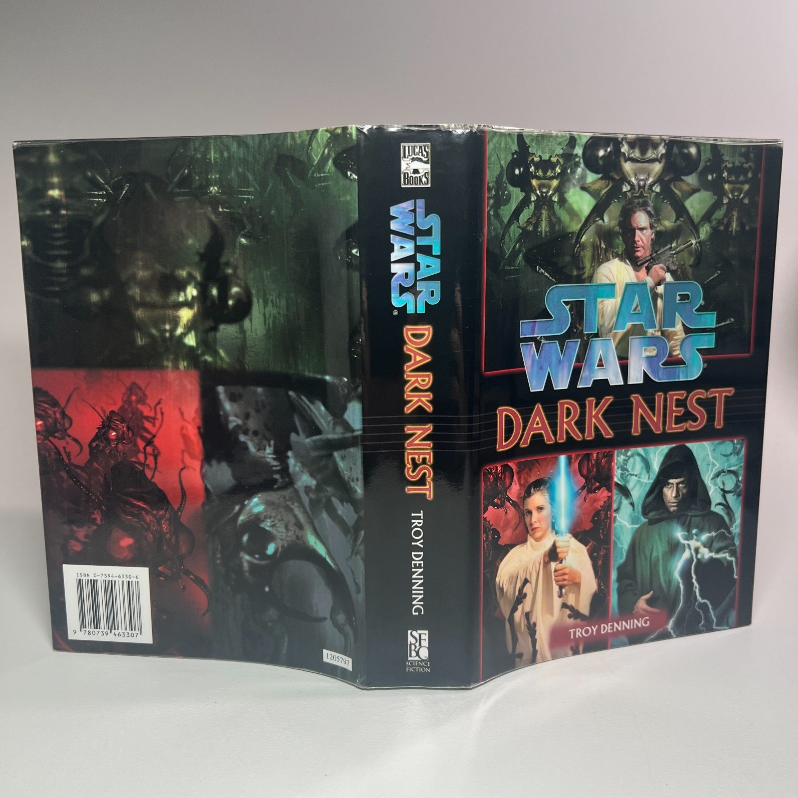 Star Wars Dark Nest Trilogy Troy Denning Hardcover SFBC Omnibus 1st Edition