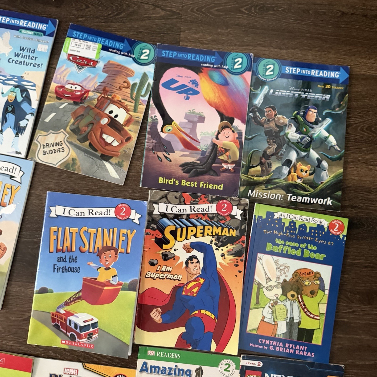 29 Level 2 Early Readers I Can Read Step Into Reading Pokemon Flat Stanley Lot