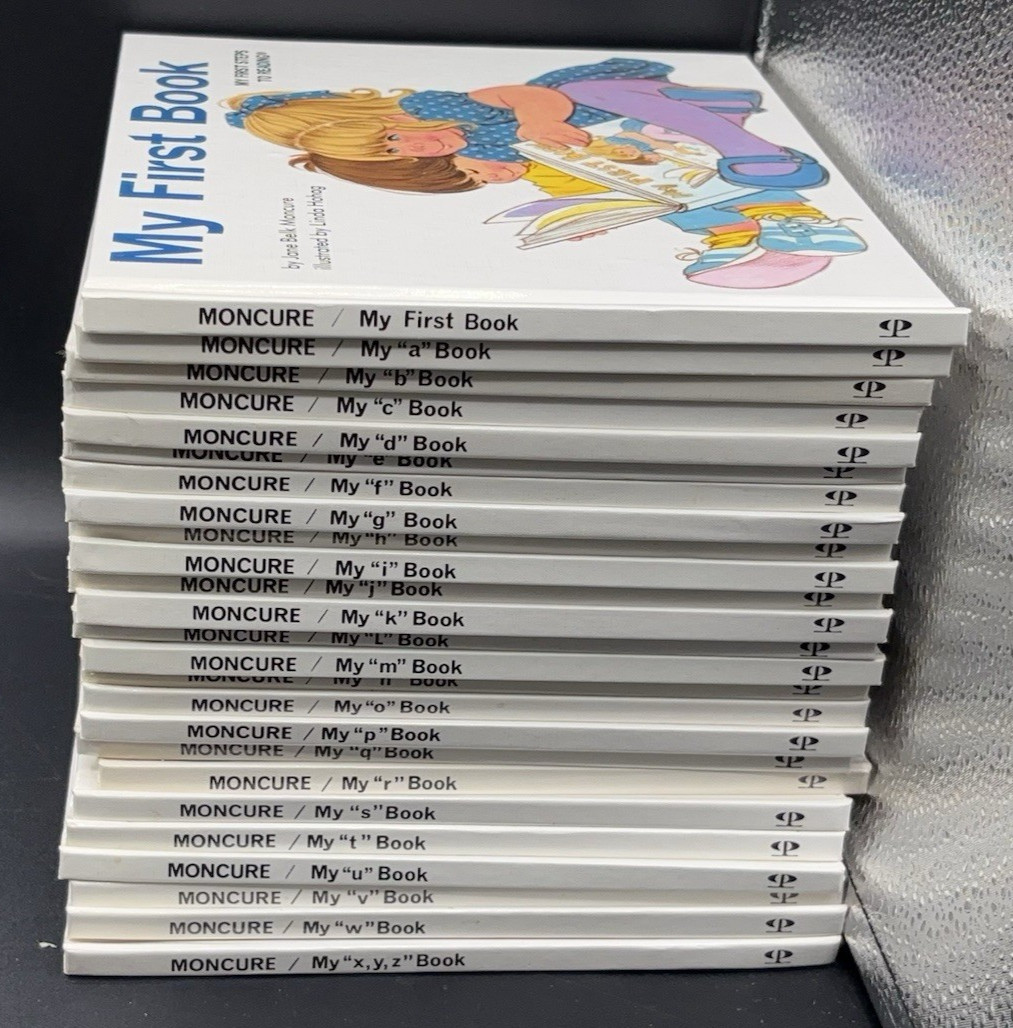 My First Steps To Reading Moncure Complete Full Set 25 Childrens Hardcover Books