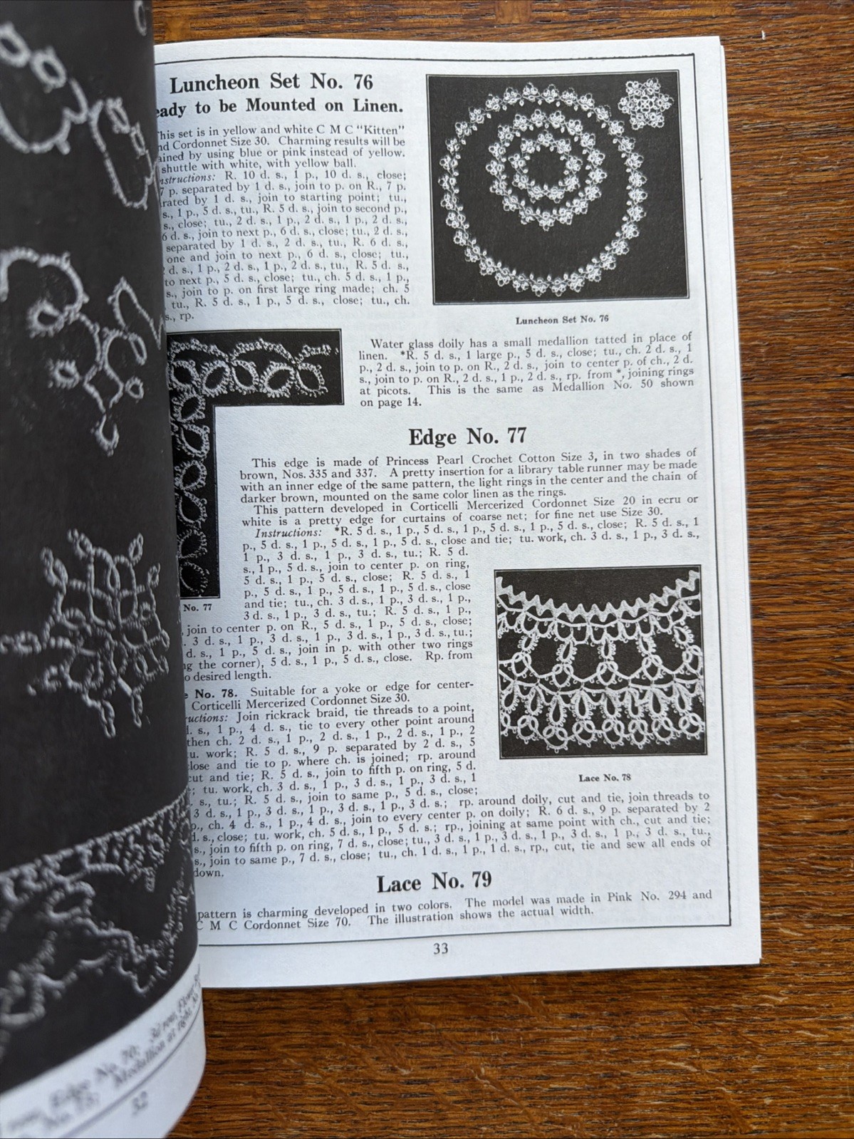 Tatting : A Potpourri of Patterns 1993 Softcover 80 Pages