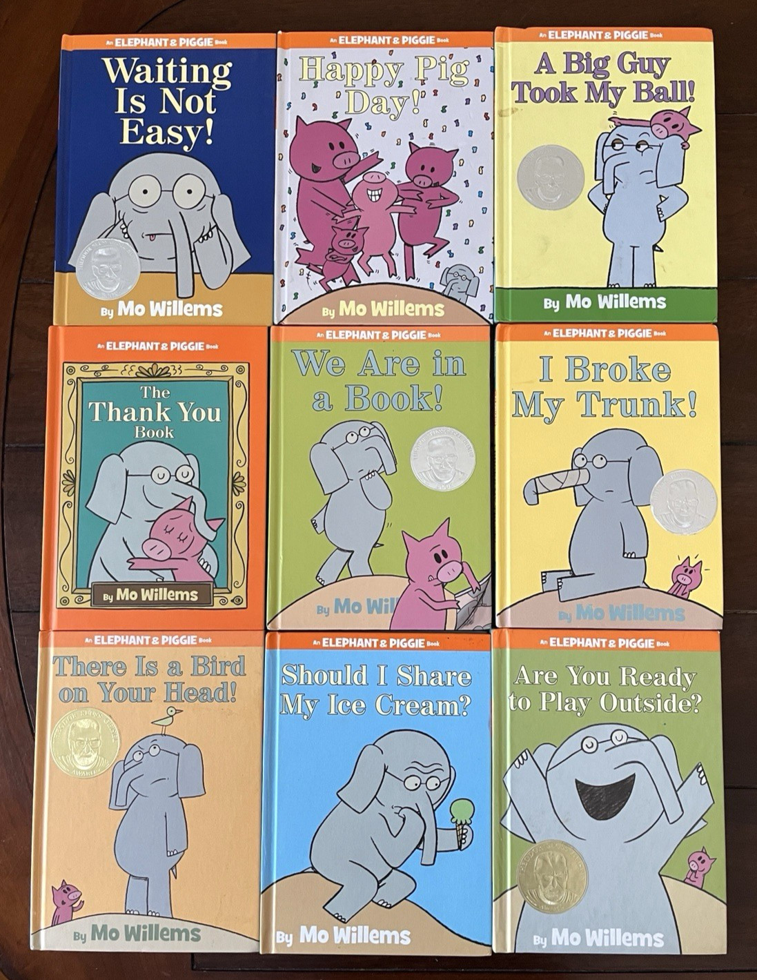 Elephant And Piggie – Lot of 9 – HC – Mo Willems