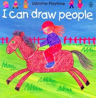 I Can Draw People (Usborne Playtime), Gibson, Ray, Used; Very Good Book
