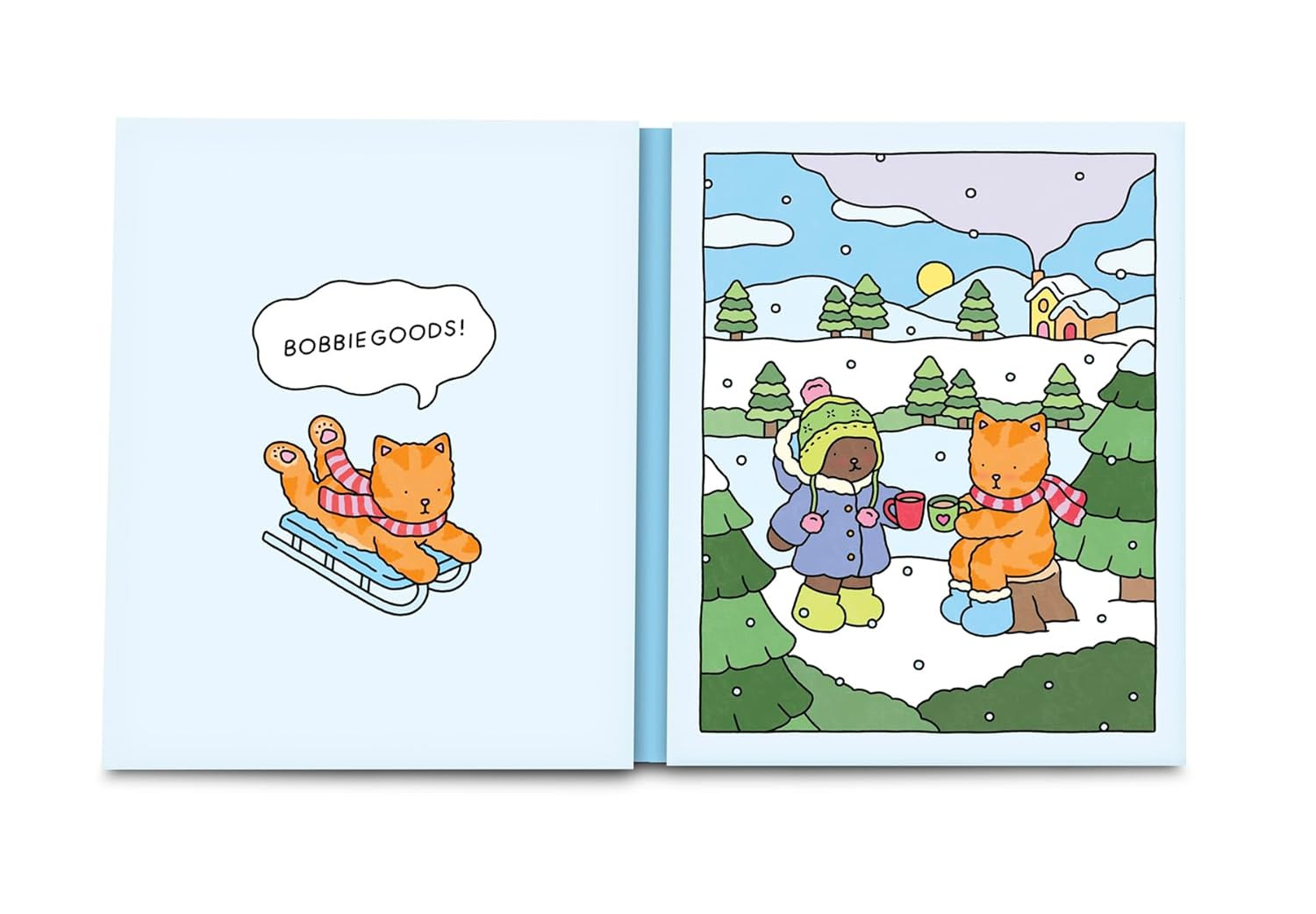 Bobbie Goods Cozy Coloring & Drawing: With a Bonus Coloring Pad (Official Bobbie