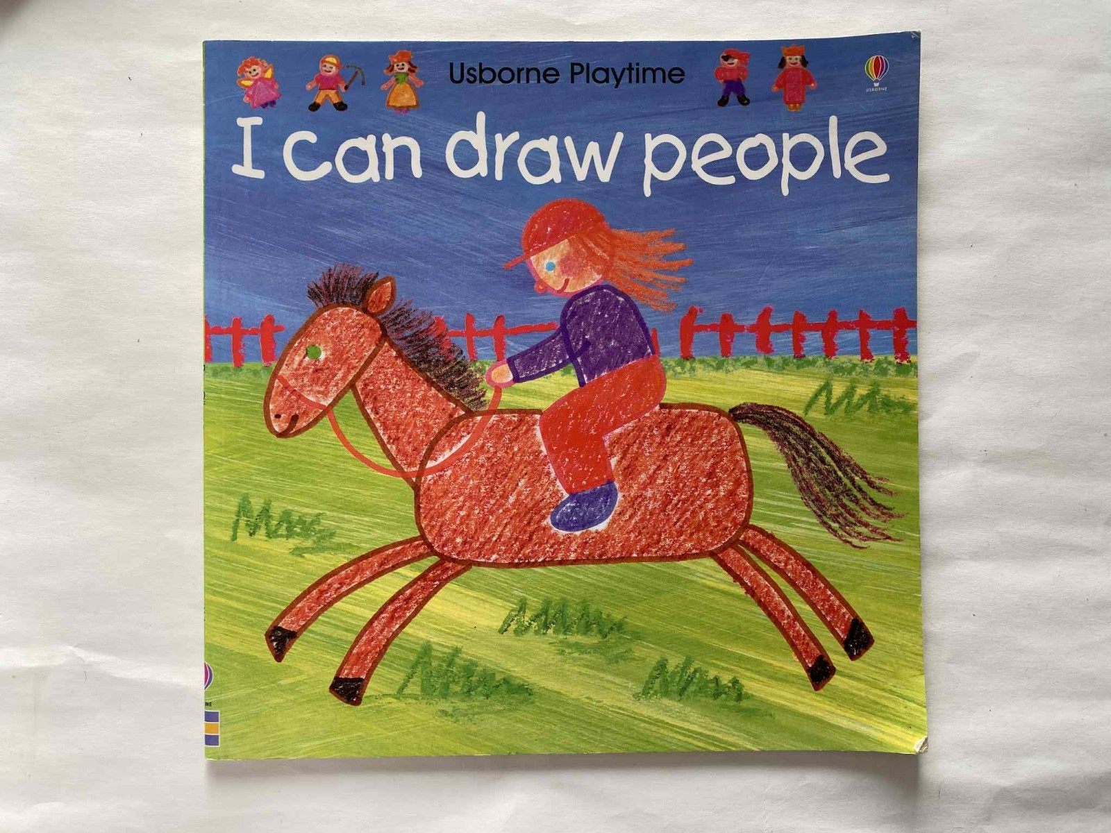 I Can Draw People (Usborne Playtime) – Paperback By Gibson, Ray I can Acceptable