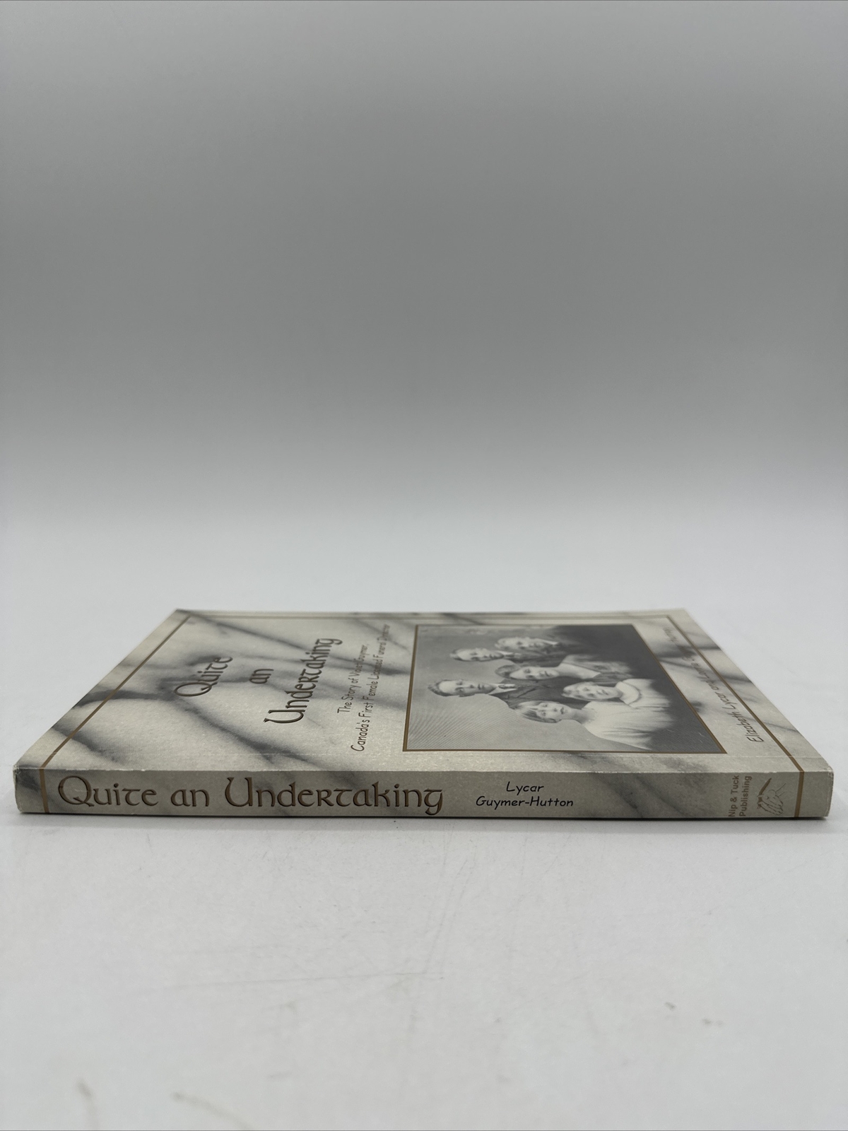 Quite an Undertaking The Story Of Violet Guy mer Female Funeral 210 Pages PB