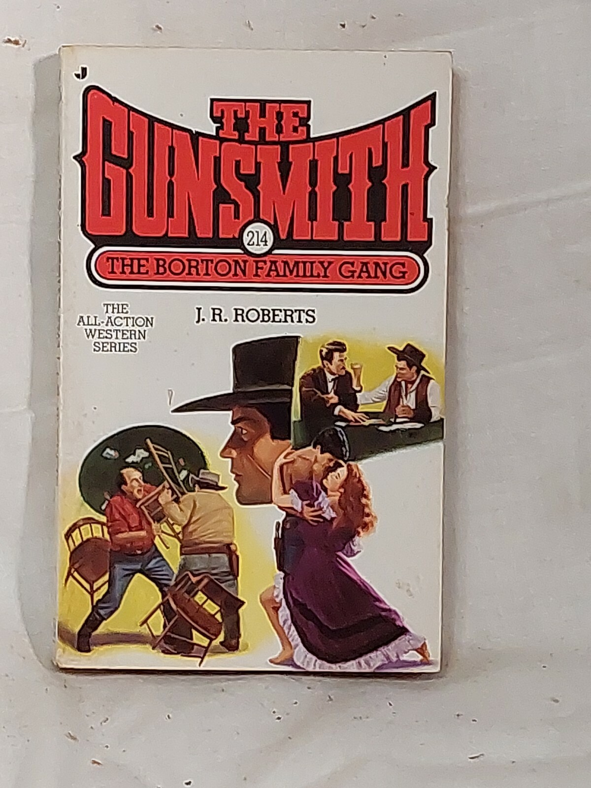 J.r. Roberts The Gunsmith The Borton Family Gang Paperback Western