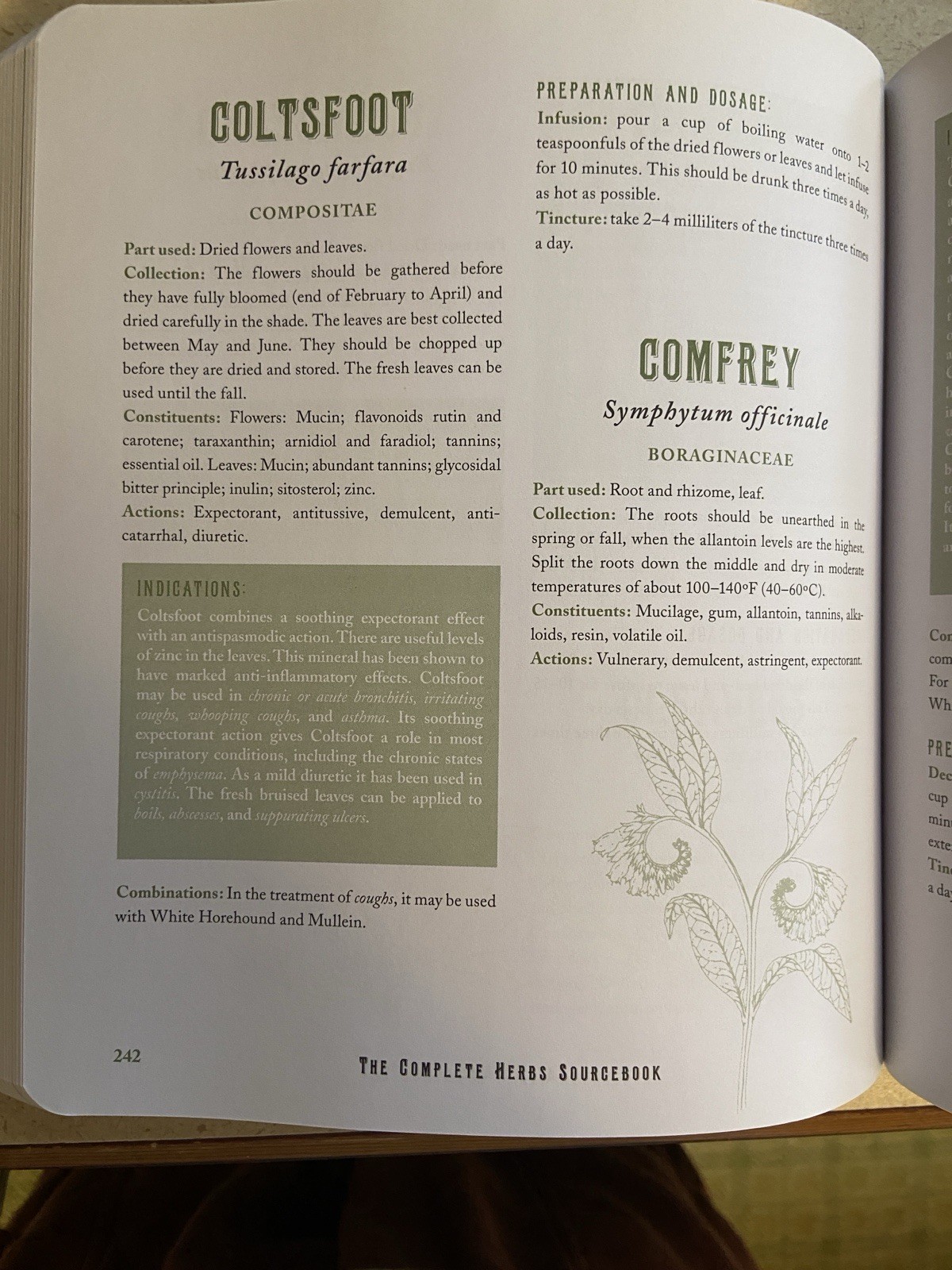 The Complete Herbs Sourcebook by David Hoffmann