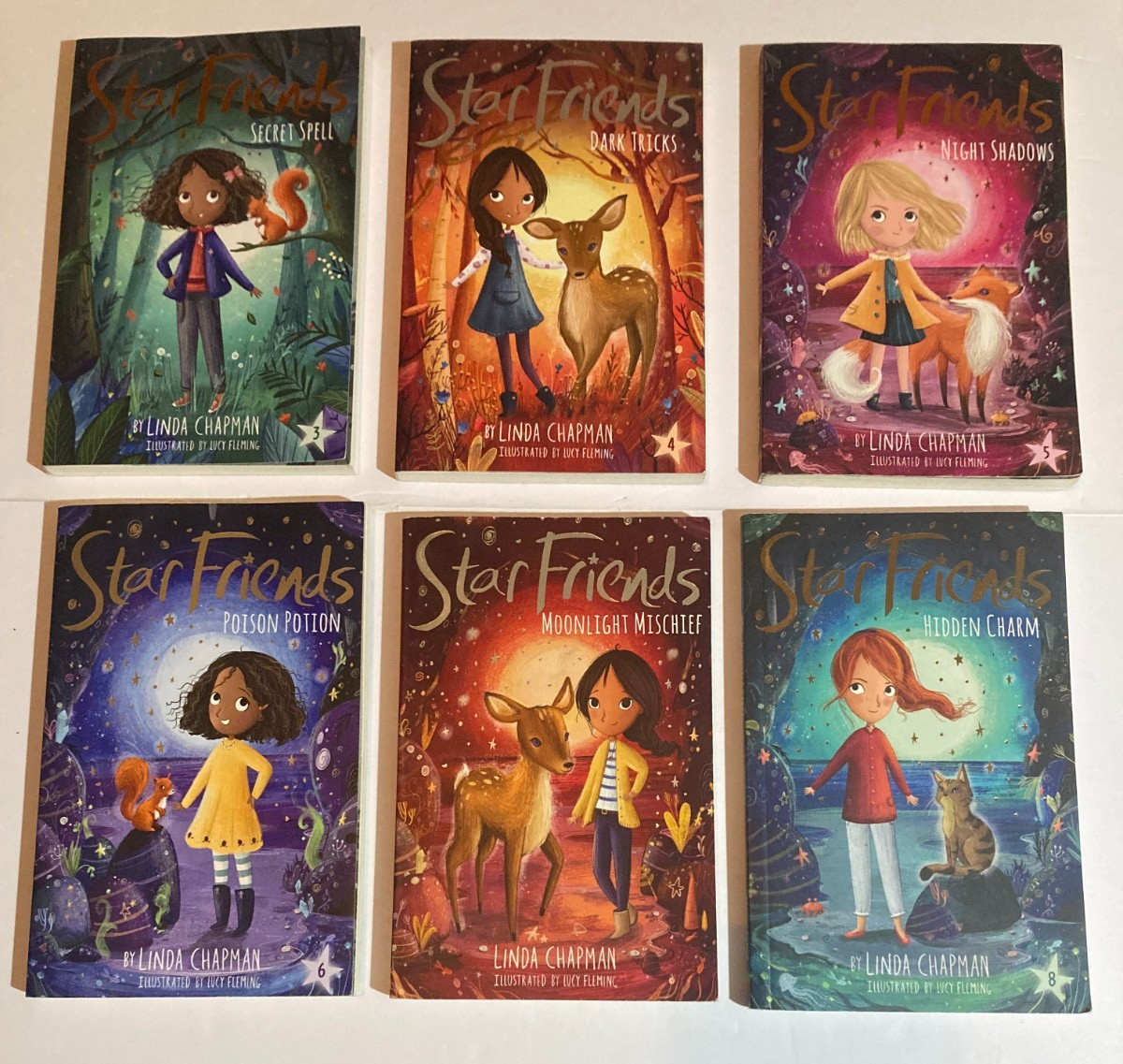 Lot STAR FRIENDS 3-8 LINDA CHAPMAN softcover TIGER TALES Lot of 6