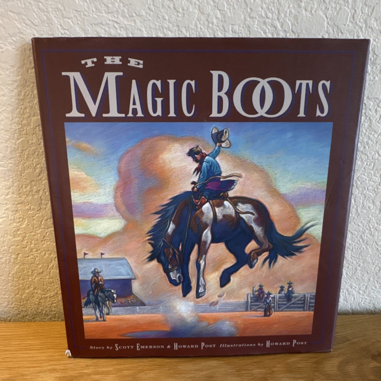 The Magic Boots by Scott Emerson & Howard Post Hardcover Gibbs Smith 2019 Ages …