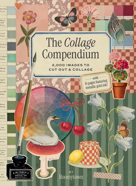 The Collage Compendium: 2,000 Images to Cut Out & Collage Paperback by Roomytown