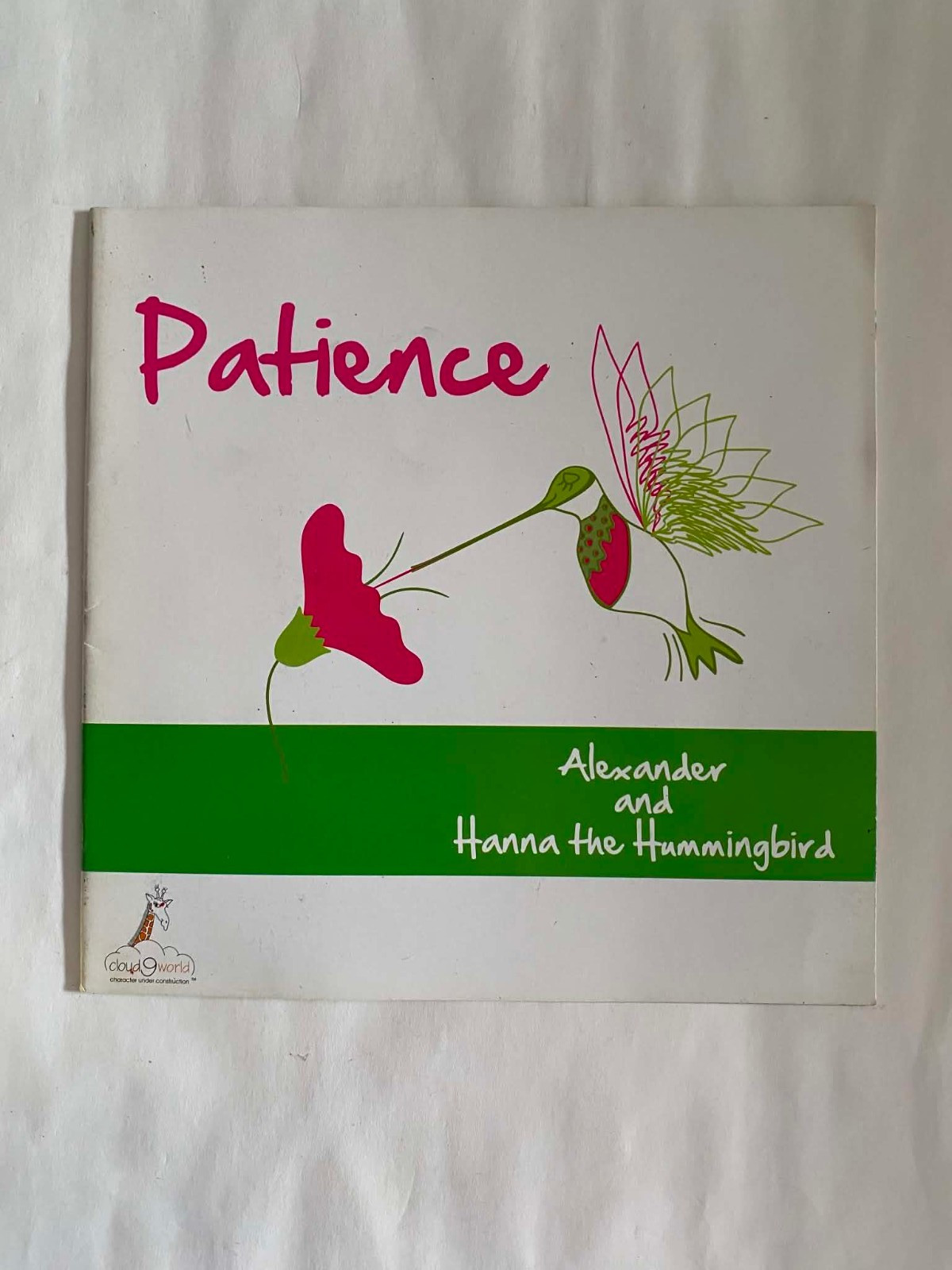 Cloud 9 World – Patience – Alexander and Hanna The Hummingbird Pb bk Acceptable