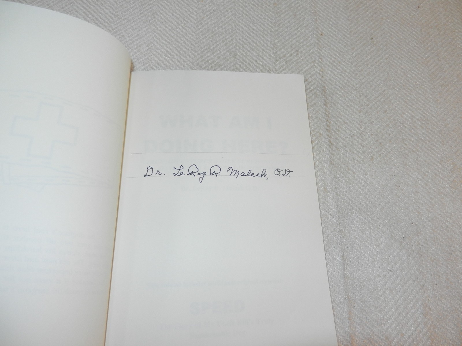 WW II 35th division 137th Infantry GI Medic “WHAT AM I DOING HERE?” Vet Signed