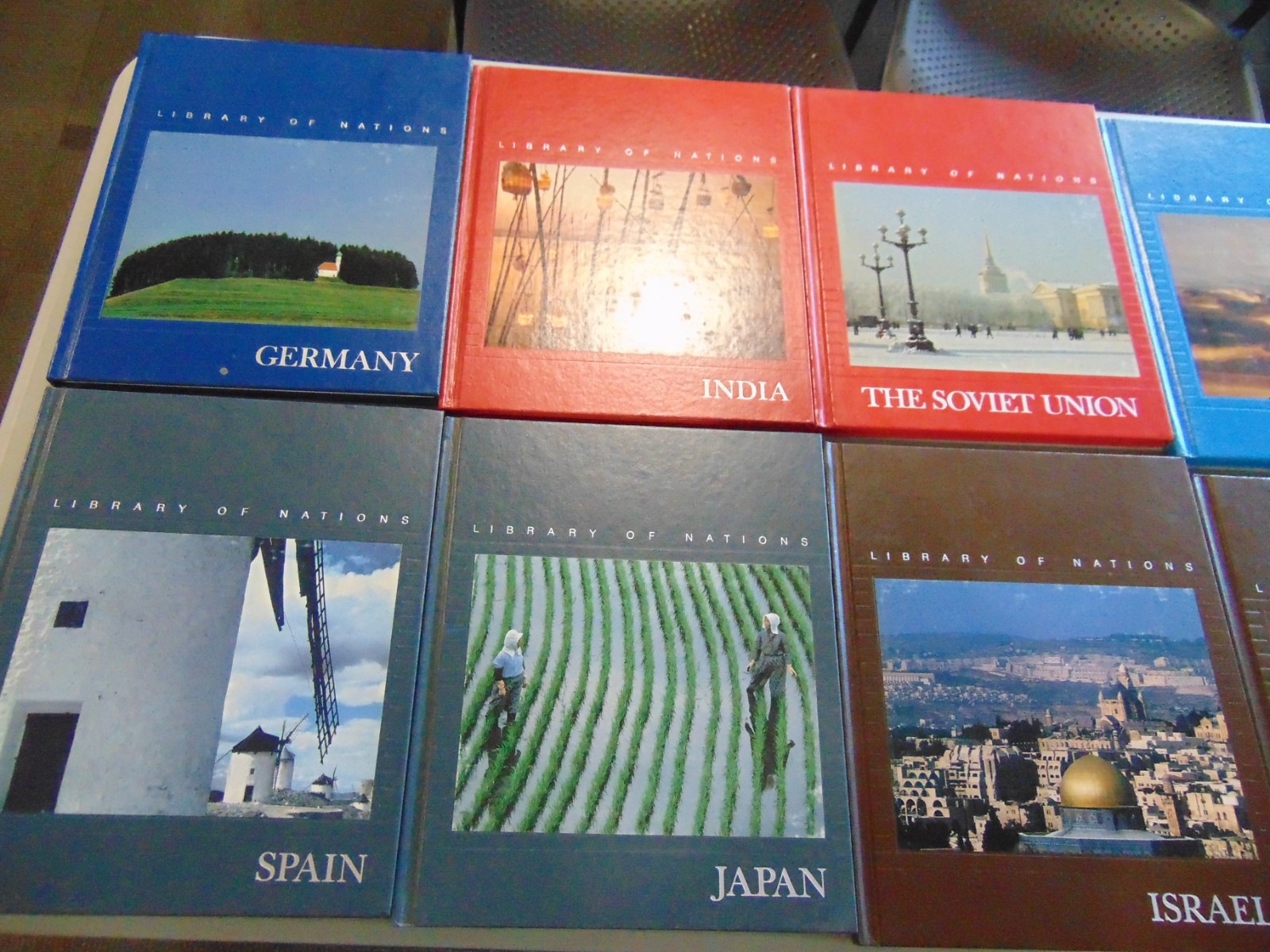 Library of Nations Time Life 14 Vol set 1980s hardback