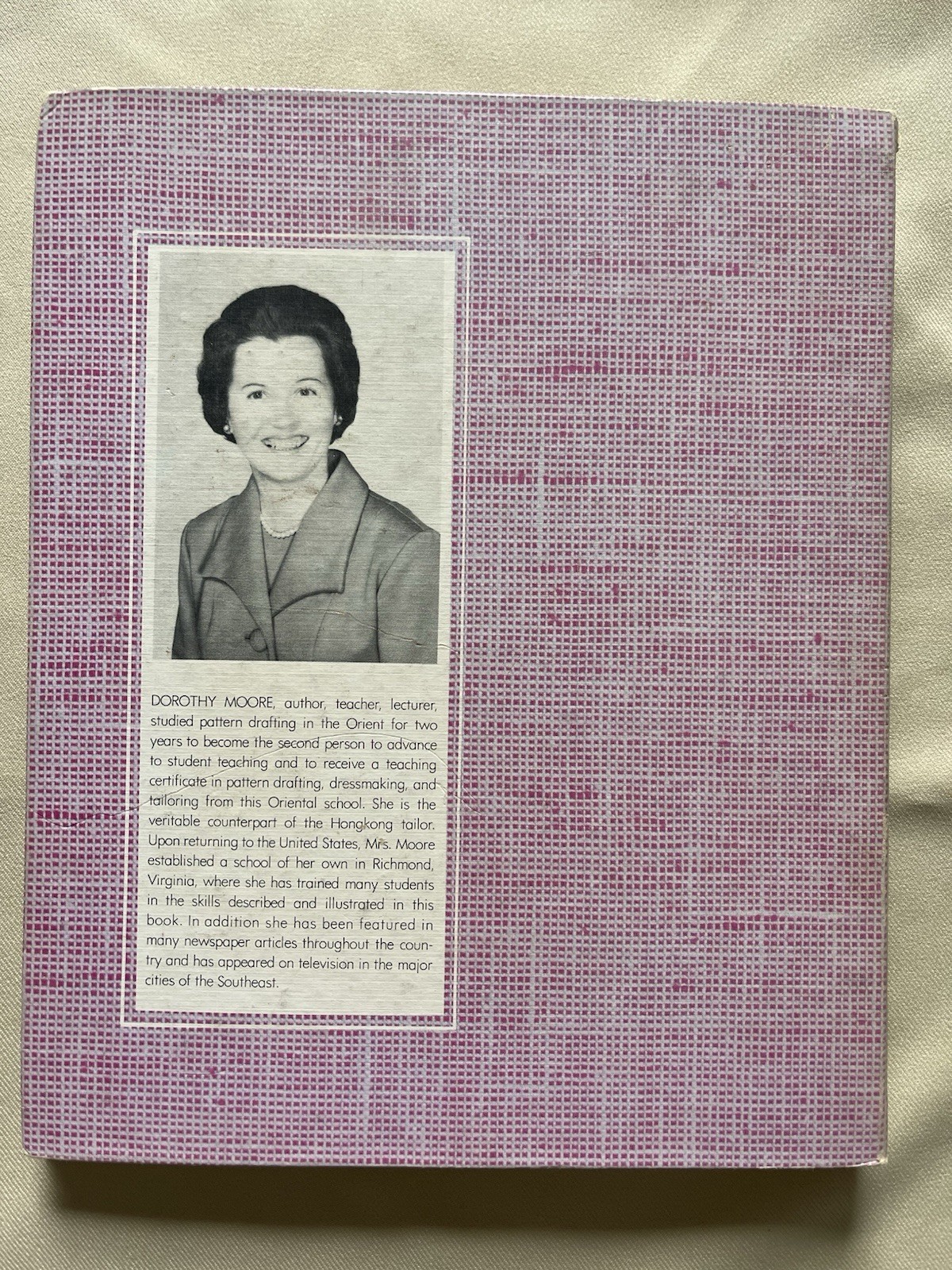 Dorothy Moore’s Pattern Drafting and Dressmaking Book 1971 – Very Good