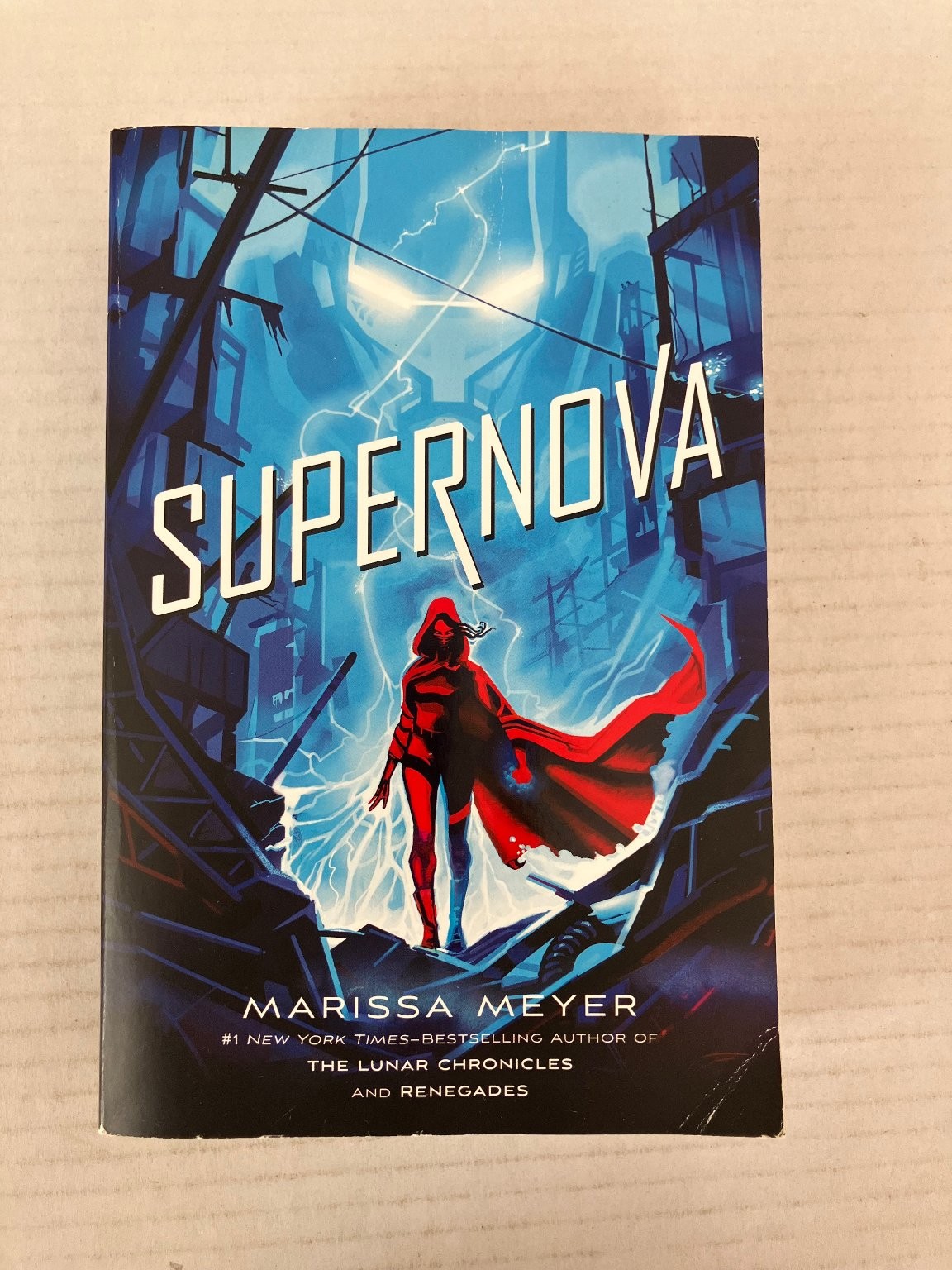 Supernova Marissa Meyer 2021 First Square Fish Edition YA Sci-Fi Paperback