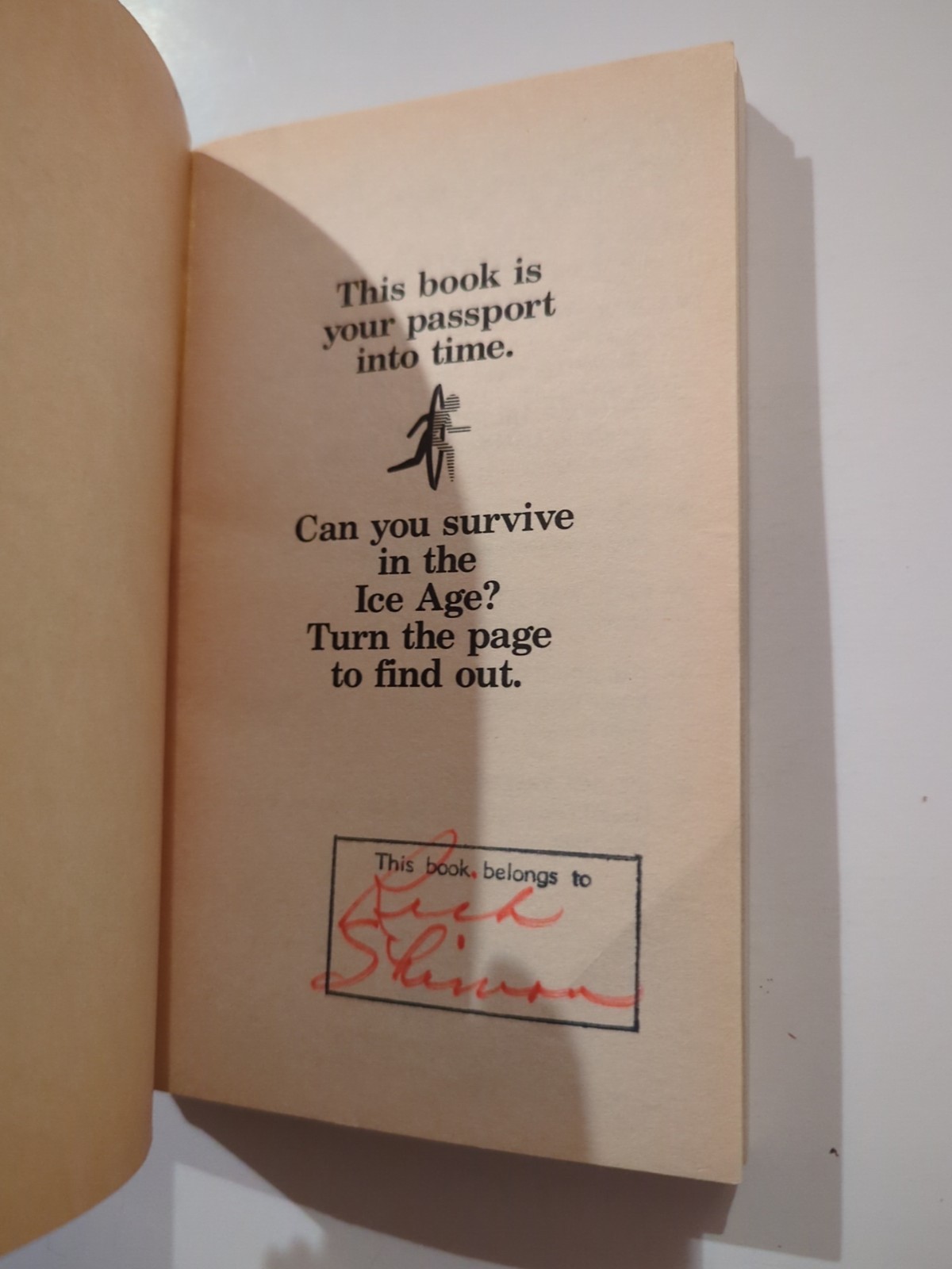 Time Machine 7 ICE AGE EXPLORER Dougal Dixon 1985 Bantam Books 1st PB Vtg