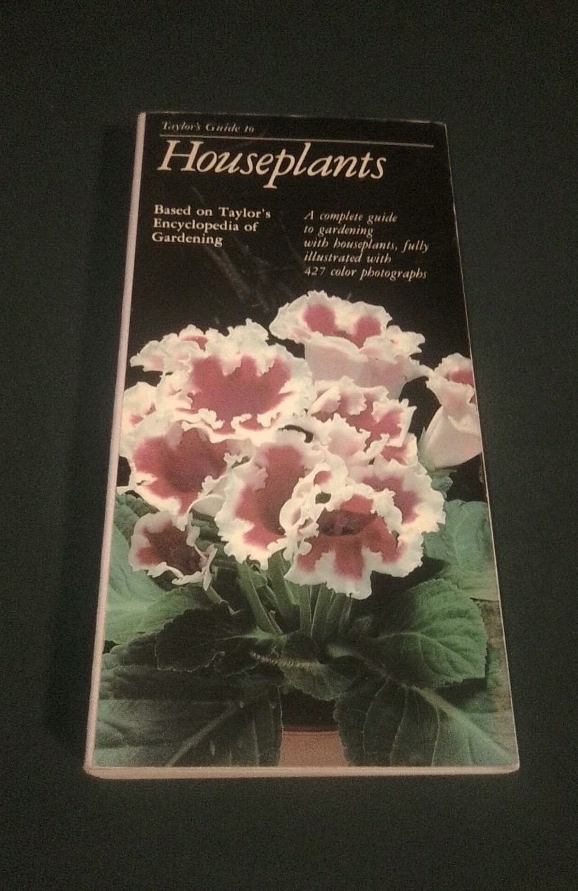 Vintage Taylor’s Guide to Houseplants-Taylor’s Gardening Guides- _GOOD Paperback