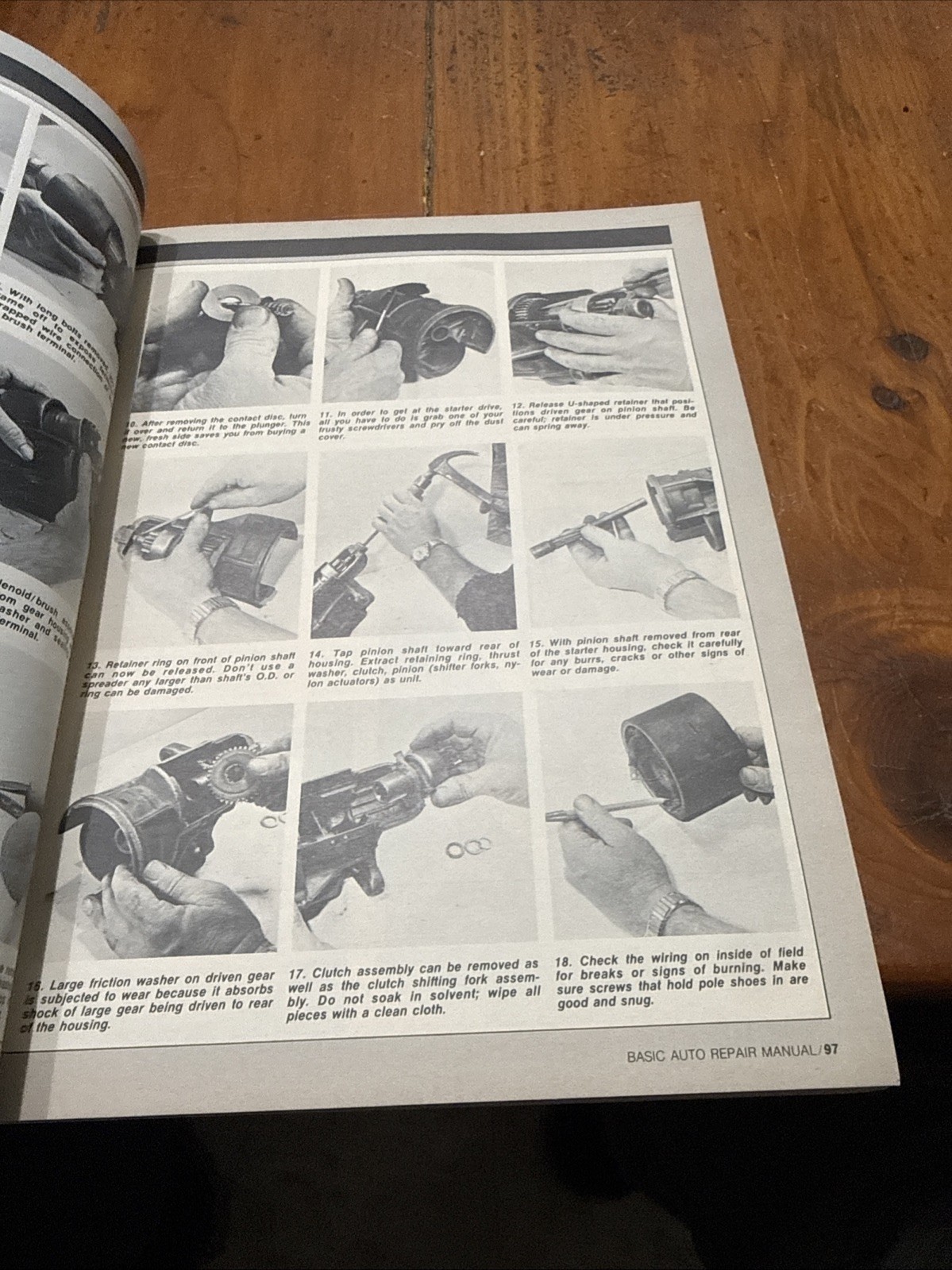 1973 Petersen’s Basic Auto Repair Manual Book Custom Racing Hot Rod Library