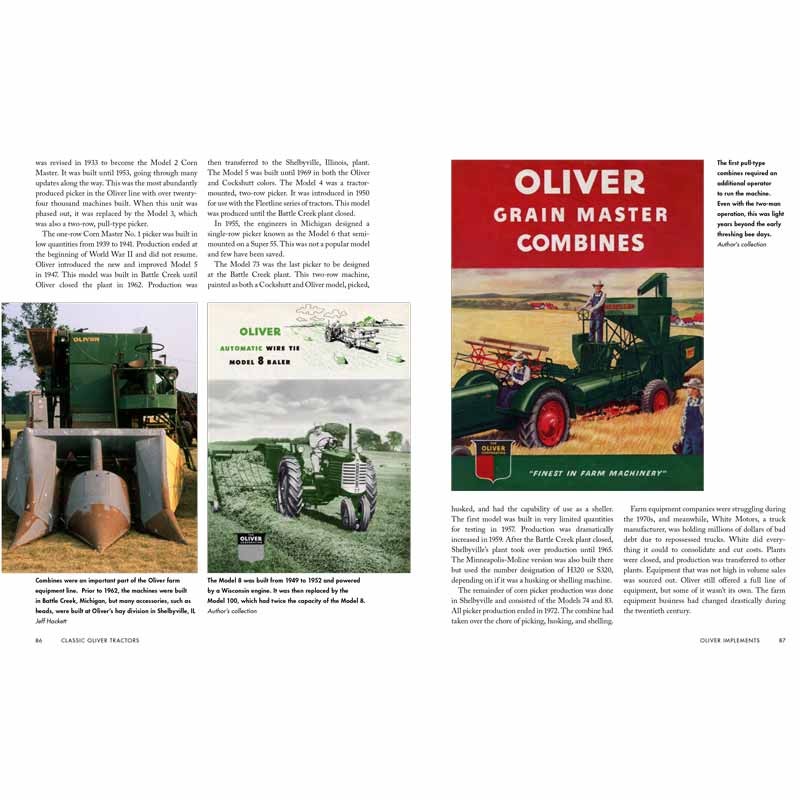 Sherry Schaefer Classic Oliver Tractors 160 Page Paperback Book 9781937747992