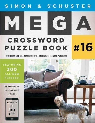Simon & Schuster Mega Crossword Puzzle Book #16, Samson, John M.,