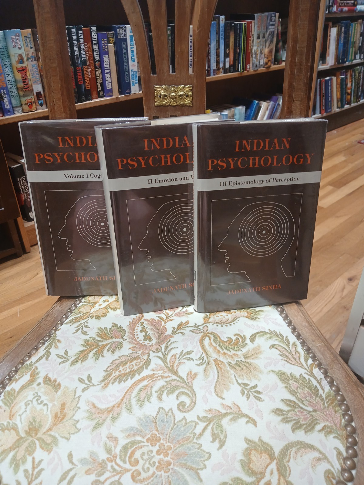 Indian Psychology Jadunath Sinha 1996 HC 3 Volumes Cognition Emotions Epistemolo