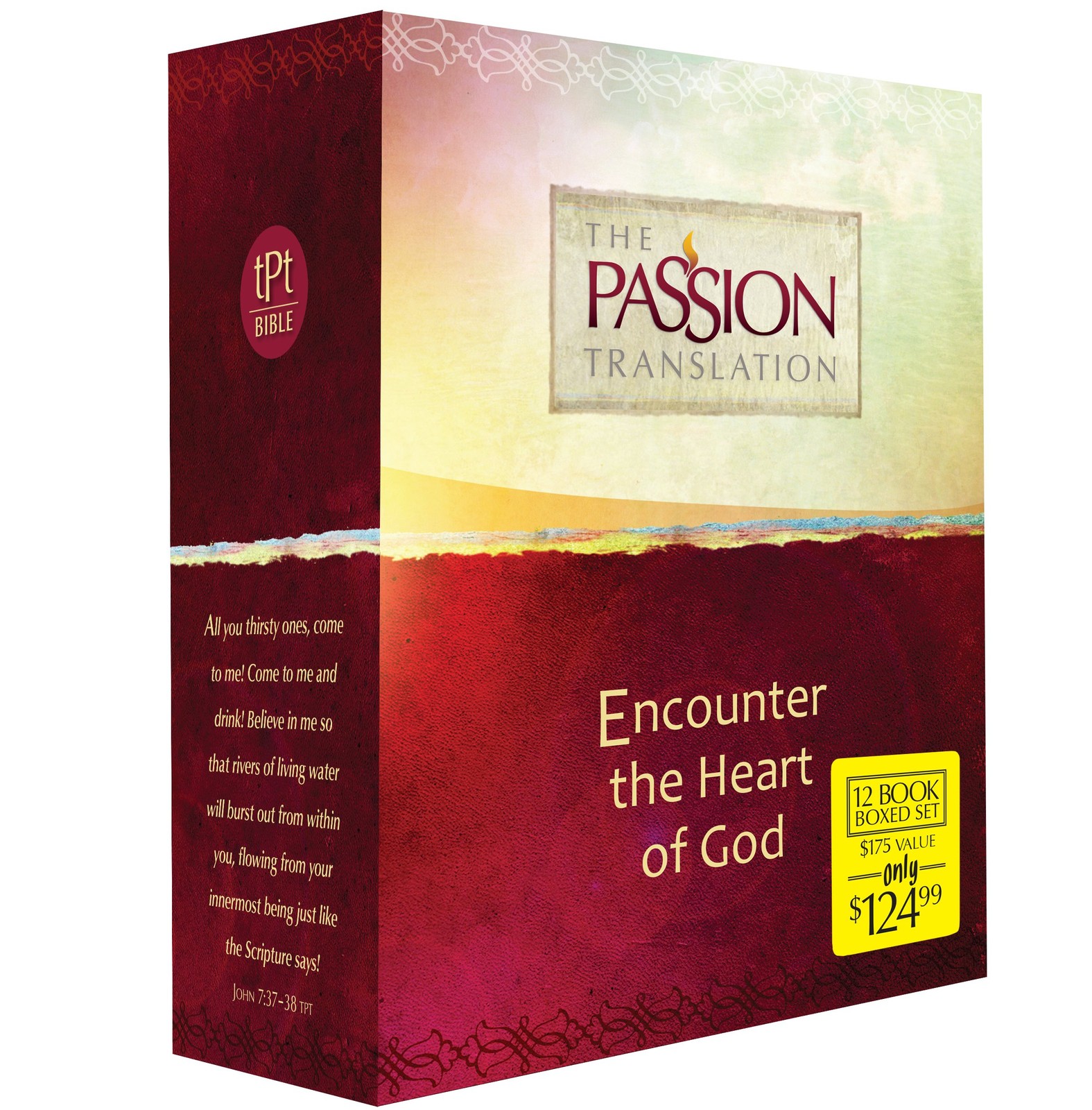 The Passion Translation 12-in-1 Collection: Encounter the Heart of God (Pape…