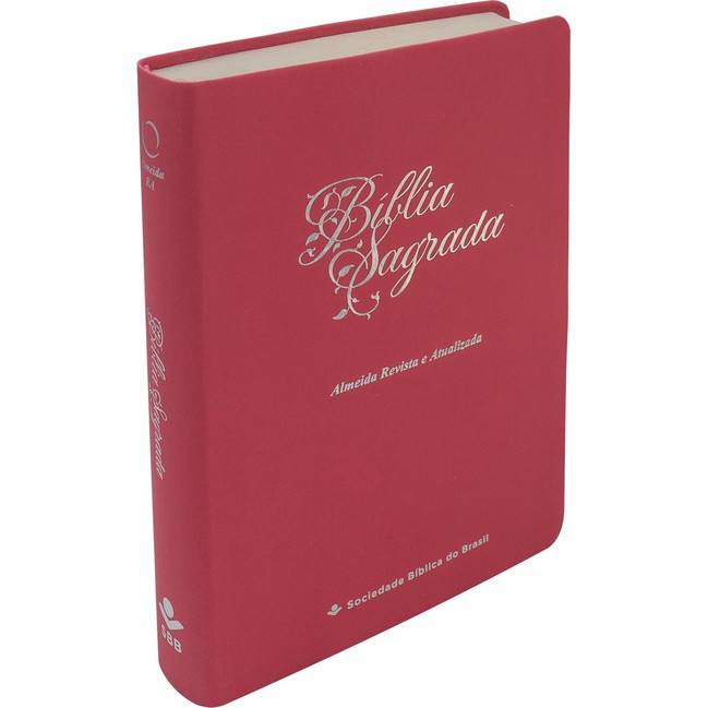 Biblia Sagrada: ARA – Capa: Flexivel em Couro – Letra: Gigante (Portugues)