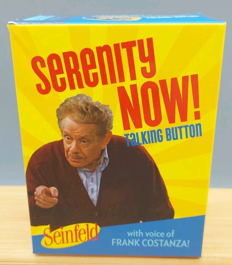 Warner Bros. Consumer Pr Seinfeld: Serenity Now! Talking (Mixed Media Product)3