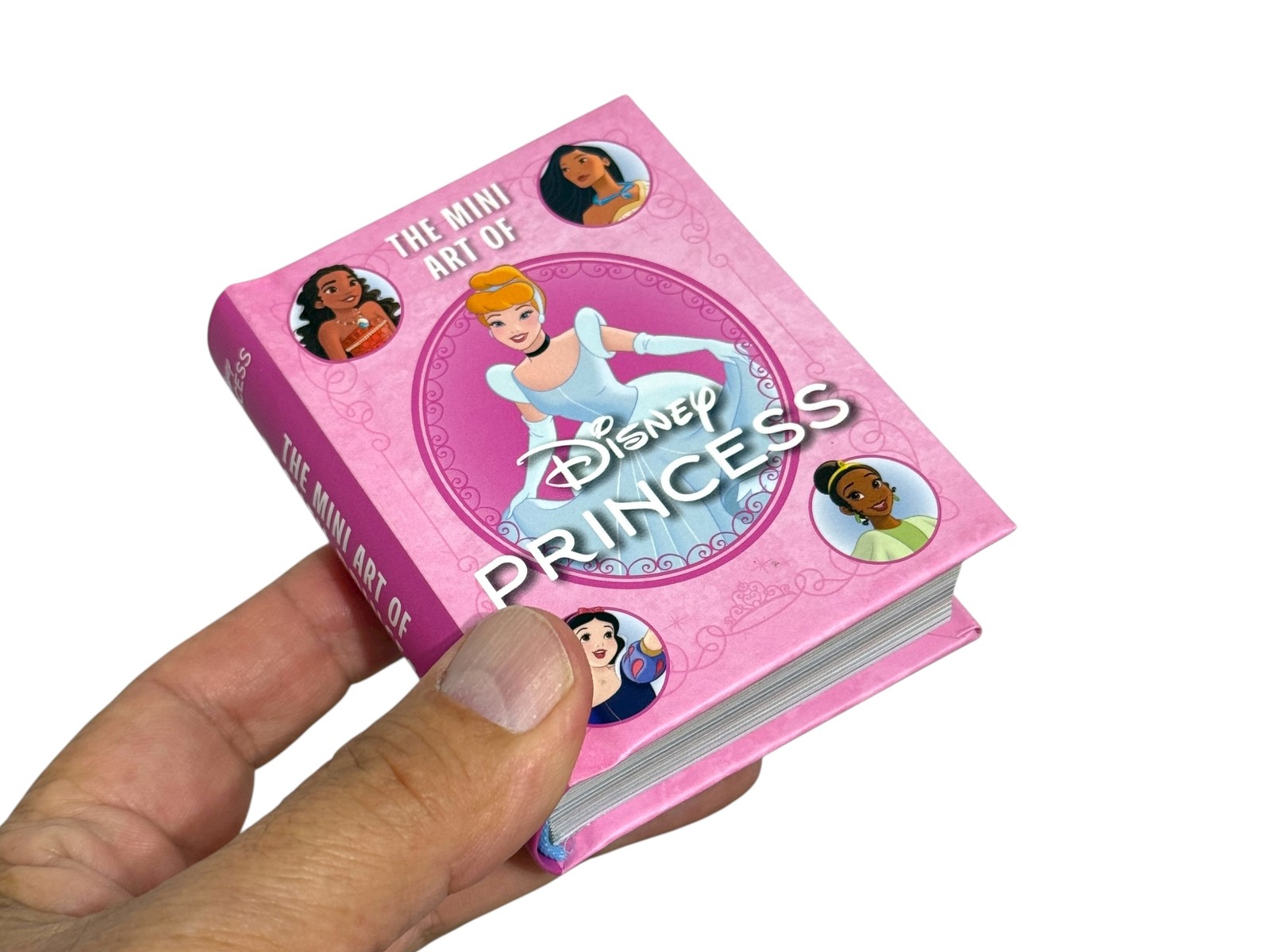 The Mini Art of Disney Princess mini book 304 pg w/color illustrations hardcover