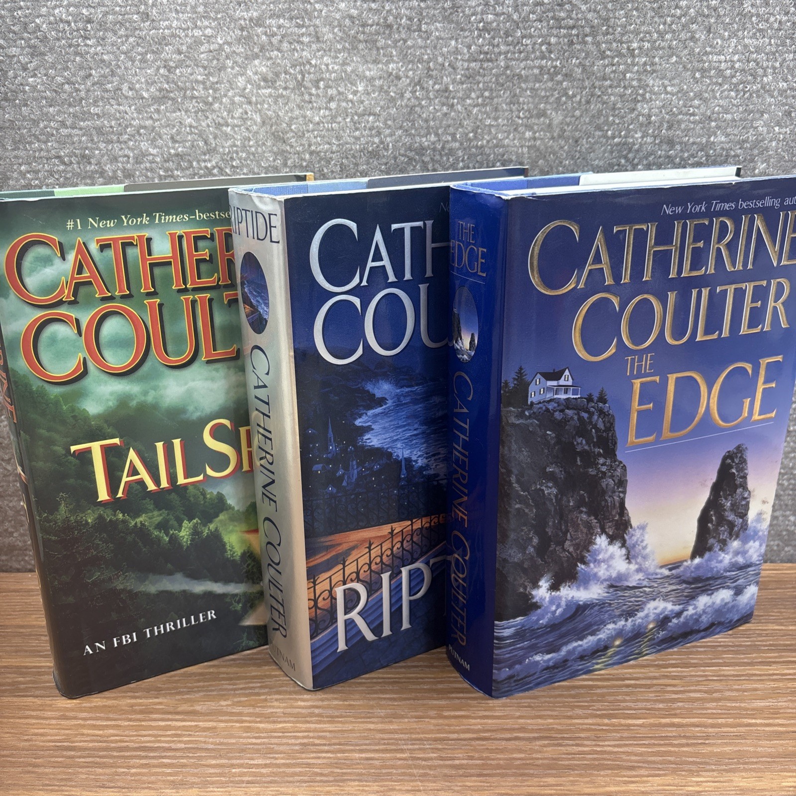 Catherine Coulter An FBI Thriller Lot 3 Books HARDCOVER Fiction Mixed Bundle